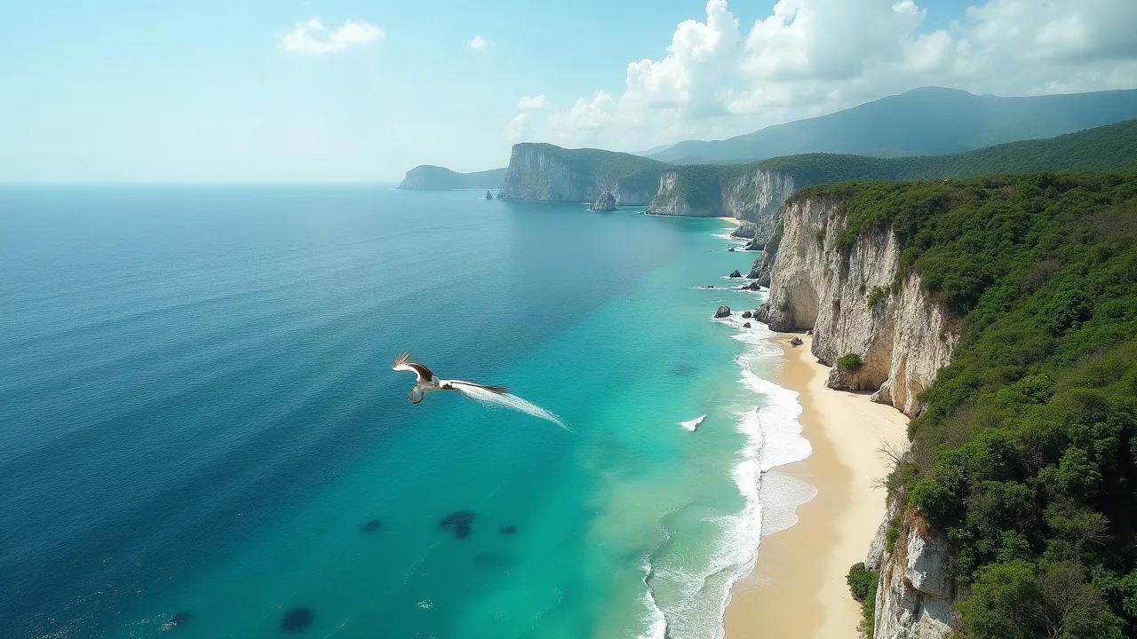Mendarat di Pantai